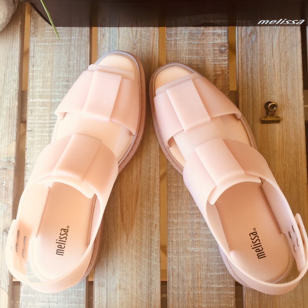 Melissa beach sandals - light pink EUC ;) - Picture 4 of 8